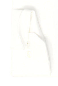 Businesshemd - Super Slim Fit - Langarm - Einfarbig - Wollweiß