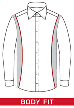 Laden Sie das Bild in den Galerie-Viewer, Easy To Wear Hemd - Body Fit - Langarm - Muster - Marine