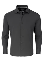 Laden Sie das Bild in den Galerie-Viewer, Easy To Wear Hemd - Modern Fit - Langarm - Einfarbig - Anthrazit