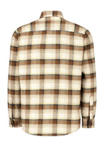 Laden Sie das Bild in den Galerie-Viewer, Hemdjacke - Casual Modern Fit - Langarm - Kariert - Braun