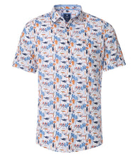 Laden Sie das Bild in den Galerie-Viewer, Kurzarmhemd - Comfort Fit - Orange