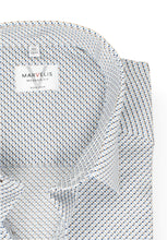 Laden Sie das Bild in den Galerie-Viewer, Kurzarmhemd - Modern Fit - Muster - Braun