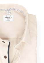 Load image into Gallery viewer, Kurzarmhemd - Modern Fit - Struktur - Beige