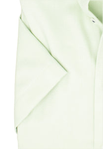 Kurzarmhemd - Modern Fit - Struktur - Grün