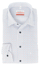 Laden Sie das Bild in den Galerie-Viewer, Businesshemd - Modern Fit - ELA - Muster - Rot/Blau/Weiß