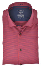 Laden Sie das Bild in den Galerie-Viewer, Easy To Wear Hemd - Body Fit - Langarm - Kariert - Rot