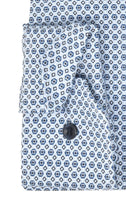 Load image into Gallery viewer, Businesshemd - Body Fit - ELA - Muster - Blau