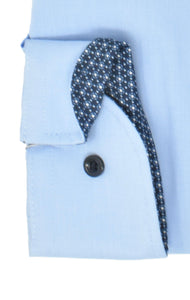 Businesshemd - Comfort Fit - Langarm - Einfarbig - Hellblau