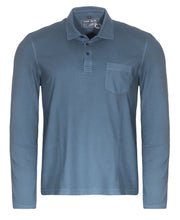 Laden Sie das Bild in den Galerie-Viewer, Poloshirt - Casual Fit - Polokragen - Einfarbig - Dunkelblau