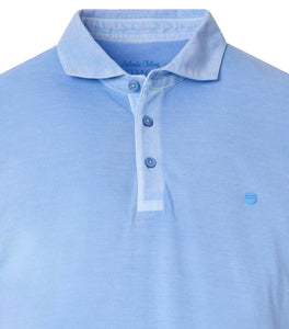 Poloshirt - Casual Fit - Hellblau