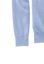 Load image into Gallery viewer, Pullover - Casual Fit - Rundhals - Einfarbig - Hellblau