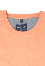 Laden Sie das Bild in den Galerie-Viewer, Pullover - Casual Fit - Rundhals - Einfarbig - Koralle