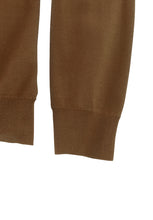 Load image into Gallery viewer, Pullover - Casual Fit - V-Ausschnitt - Einfarbig - Braun