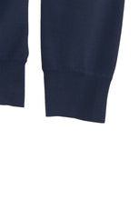 Laden Sie das Bild in den Galerie-Viewer, Pullover - Casual Fit - Rundhals - Einfarbig - Marine