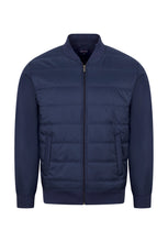 Laden Sie das Bild in den Galerie-Viewer, Steppjacke/Übergangsjacke - Casual Fit - Einfarbig - Marine
