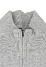 Laden Sie das Bild in den Galerie-Viewer, Strickjacke - Casual Fit - Einfarbig - Grau