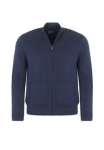 Laden Sie das Bild in den Galerie-Viewer, Strickjacke - Casual Fit - Einfarbig - Marine