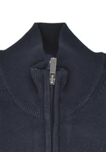 Load image into Gallery viewer, Strickjacke - Casual Fit - Einfarbig - Marine