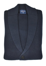 Load image into Gallery viewer, Strickjacke - Casual Fit - Einfarbig - Marine