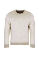 Load image into Gallery viewer, Strickpullover - Casual Fit - Rundhals - Kaschmir - Beige