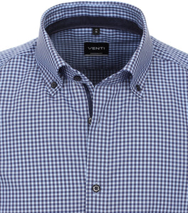 Businesshemd - Modern Fit - Langarm - Einfarbig - Blau