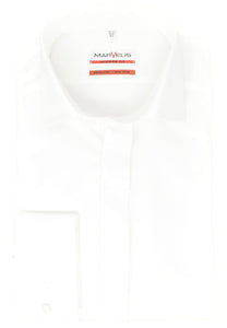 Galahemd - Modern Fit - Langarm - Einfarbig - Wollweiß