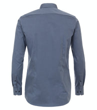 Laden Sie das Bild in den Galerie-Viewer, Businesshemd - Body Fit - Langarm - Einfarbig - Blau