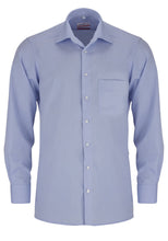 Load image into Gallery viewer, Marvelis Herren Businesshemd Modern Fit Chambray Einfarbig