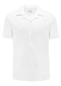 Poloshirt - Modern Fit - Polokragen - Einfarbig - Weiß