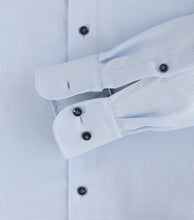 Laden Sie das Bild in den Galerie-Viewer, CASAMODA Herren Businesshemd Comfort Fit Kent-Kragen Langarm Einfarbig Blau