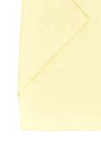 Laden Sie das Bild in den Galerie-Viewer, Marvelis Herren Kurzarmhemd Comfort Fit Kent Kragen Kurzarm Einfarbig Gelb