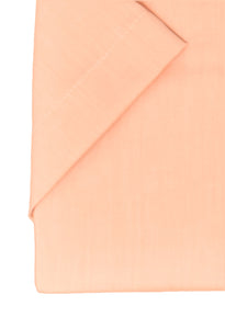 Kurzarmhemd - Modern Fit - Einfarbig - Koralle
