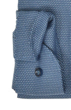 Laden Sie das Bild in den Galerie-Viewer, Marvelis Herren Businesshemd Comfort Fit Kent Kragen Langarm Struktur Dunkelblau