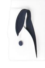 Laden Sie das Bild in den Galerie-Viewer, Marvelis Herren Businesshemd Modern Fit Kent Kragen Extra Langer Arm 69cm Einfarbig Weiß