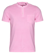 Load image into Gallery viewer, Poloshirt - Casual Fit - Stehkragen - Einfarbig - Rosa