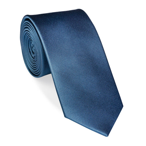 Krawatte Plain einfarbig reine Seide 6cm in vielen Farben