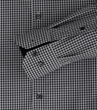Laden Sie das Bild in den Galerie-Viewer, VENTI Herren Businesshemd Modern Fit Button-Down-Kragen Langarm Einfarbig Anthrazit