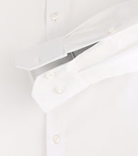 Laden Sie das Bild in den Galerie-Viewer, VENTI Herren Jerseyhemd Modern Fit Kent-Kragen Langarm Einfarbig Weiß