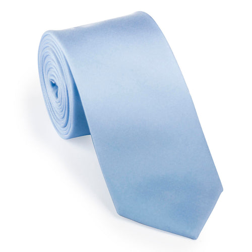 Una Krawatte Plain 5cm reine Seide