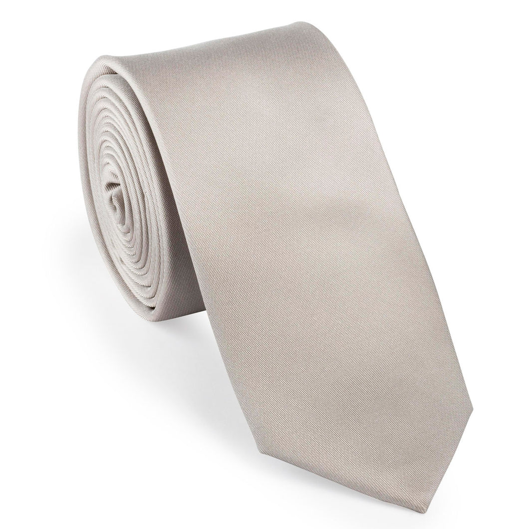 Krawatte - Plain - 6cm - Seide